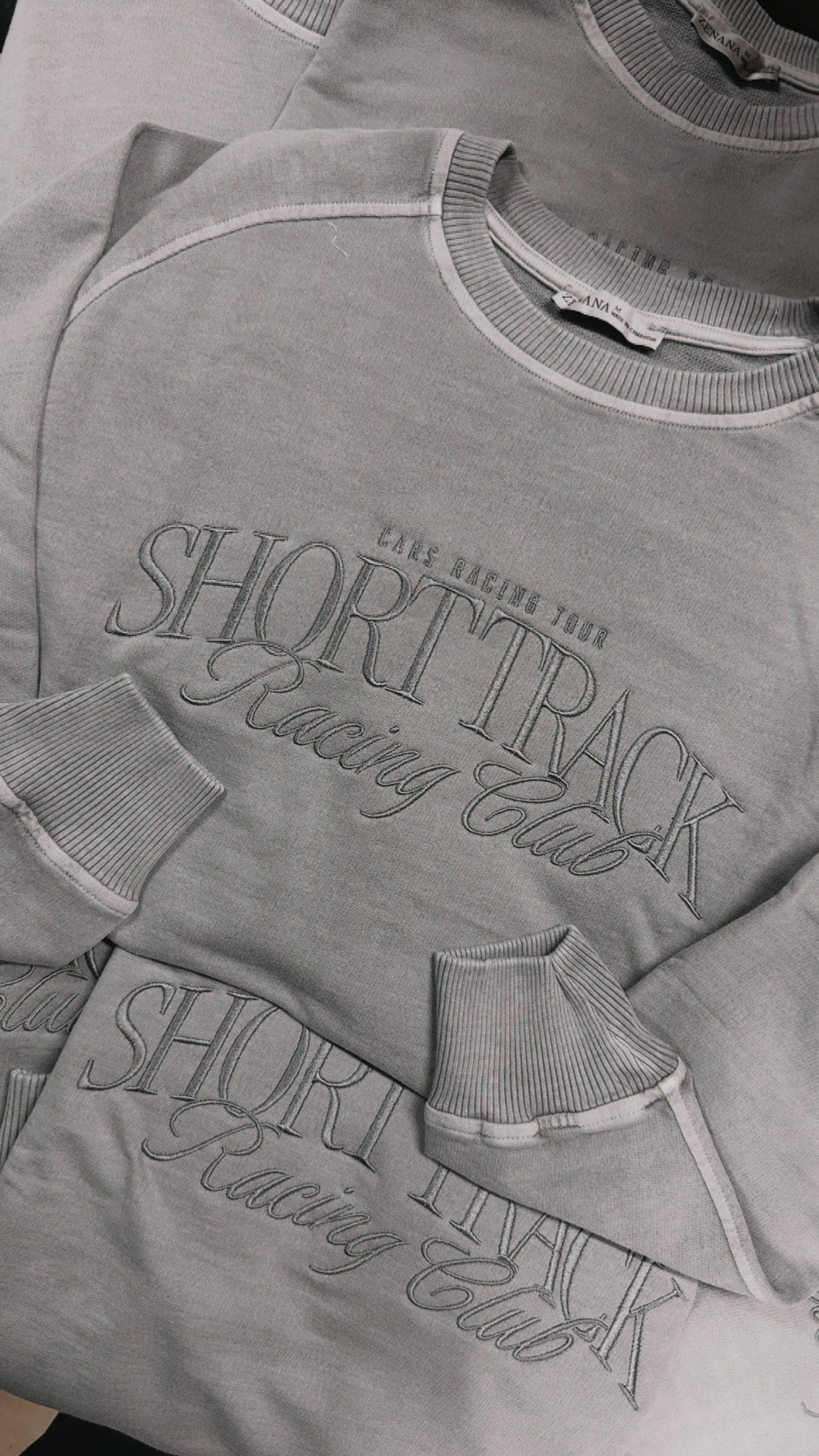CARS Tour Short Track Racing Club Embroidered Crewneck