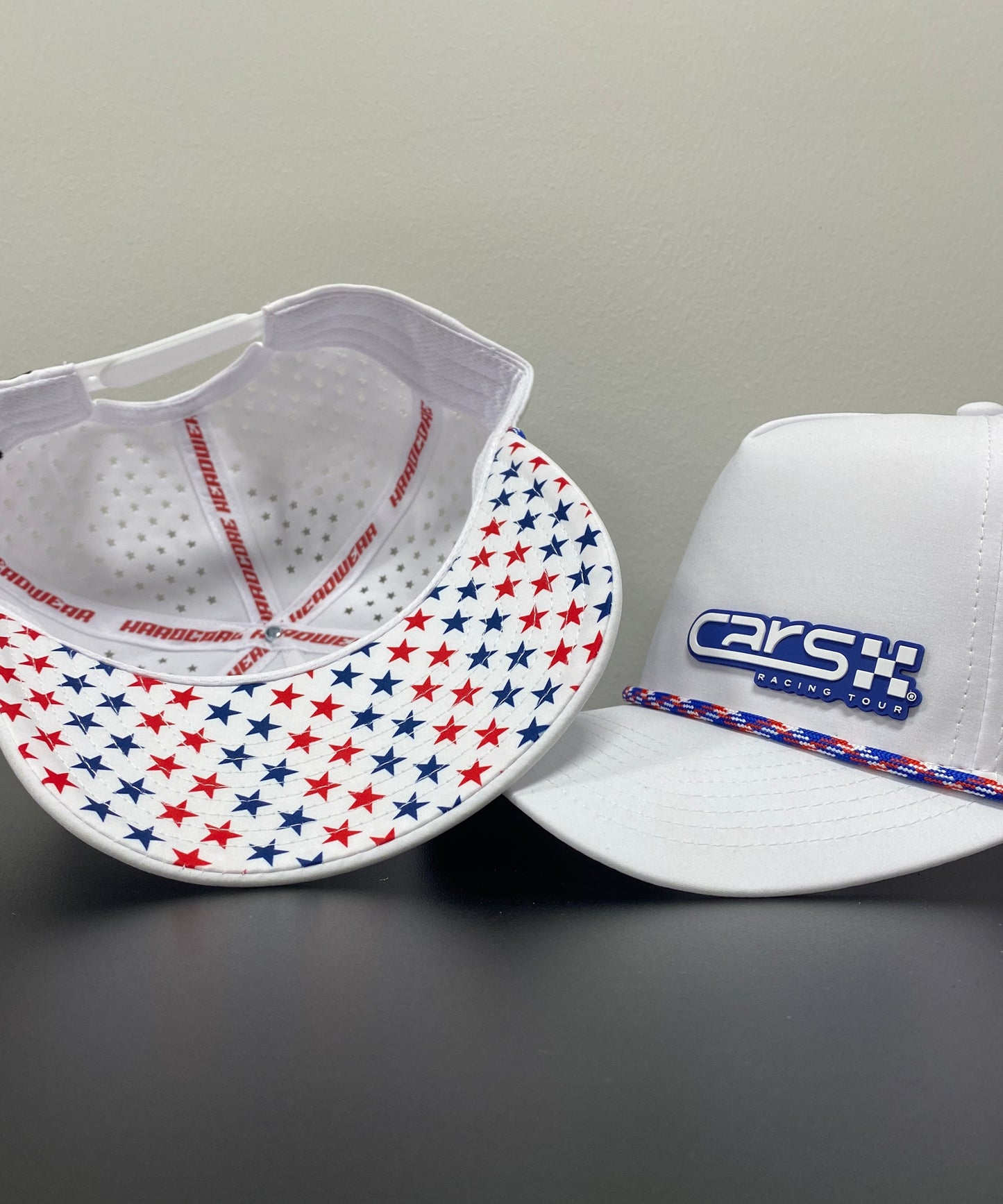CARS Racing Tour Red White & Blue Rope Hat