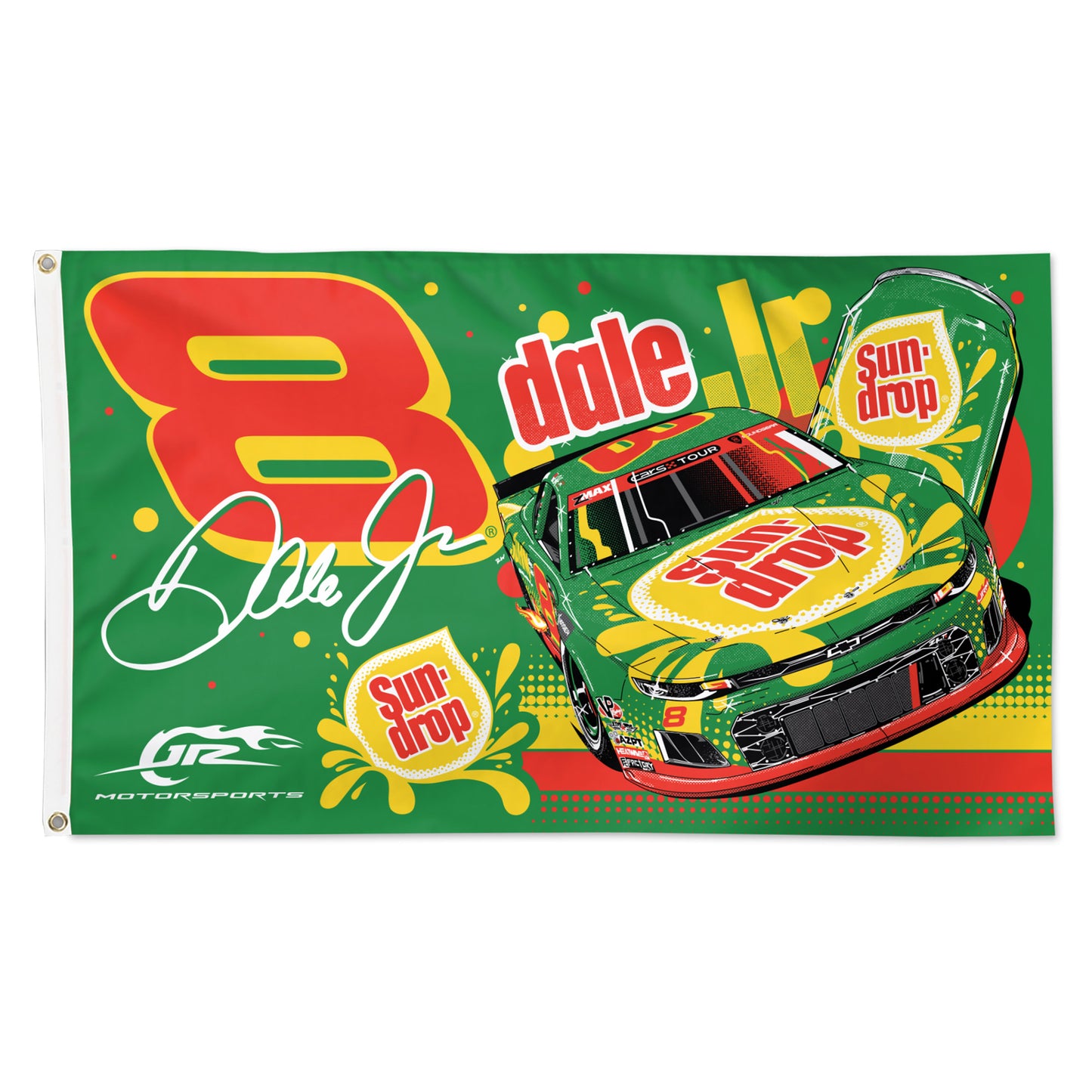 Dale Jr. Sun Drop Late Model Flag