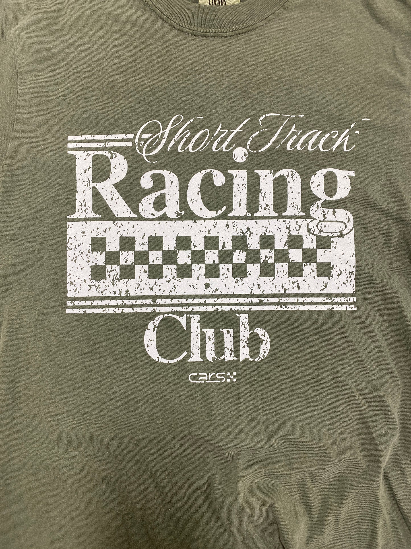 Return to Nearest Short Track Track Tee