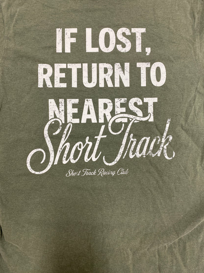 Return to Nearest Short Track Track Tee