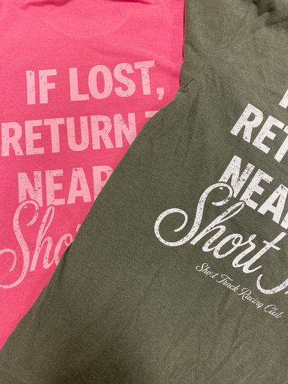 Return to Nearest Short Track Track Tee