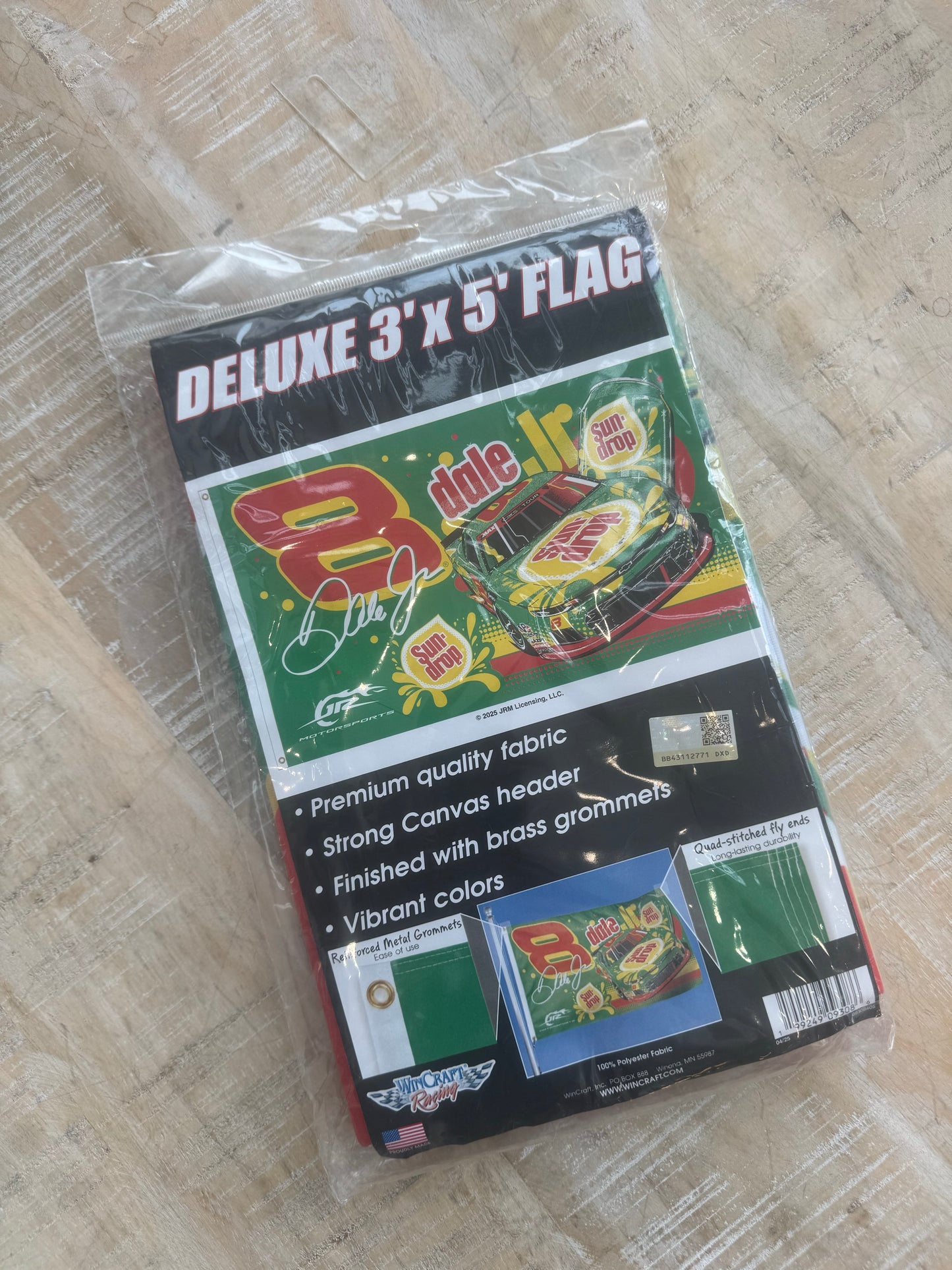 Dale Jr. Sun Drop Late Model Flag