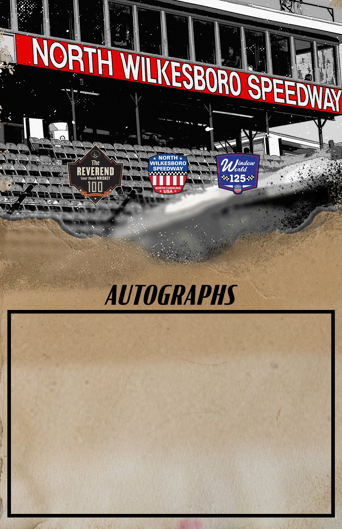 North Wilkesboro August 2024 Event Poster