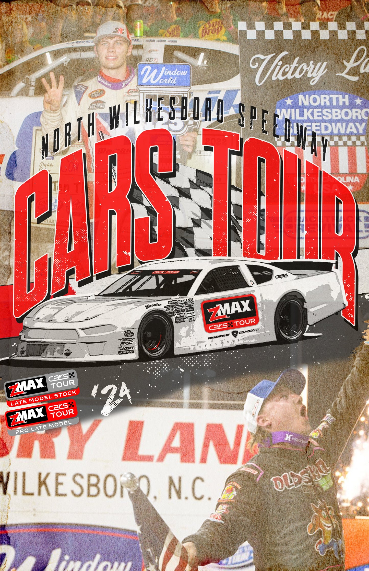 North Wilkesboro August 2024 Event Poster